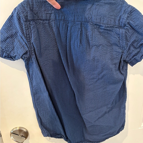 Janie and Jack Navy Textured Top - Picture 2 of 3